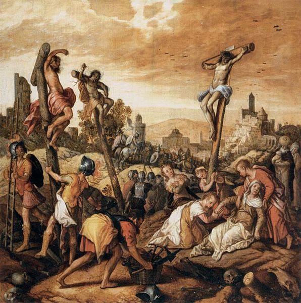 Joachim Beuckelaer Christ on the Cross china oil painting image